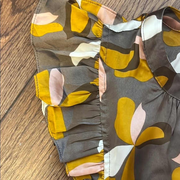 Mittoshop Floral Ruffle Sleeve Dress Small NWT - Picture 8 of 10